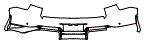 Rear Bumper Kit pattern for the 2027 Infiniti QX80