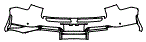 Rear Bumper Kit pattern for the 2027 Infiniti QX80