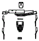 Display Screen and Interior Kit pattern for the 2026 BMW X5