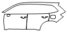 Door and Rear Fender Kit pattern for the 2026 Honda CR-V