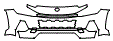 Bumper Kit pattern for the 2026 Toyota RAV4