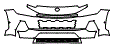 Bumper Kit pattern for the 2026 Toyota RAV4