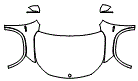 Full Hood, Fender and Mirror Kit pattern for the 2026 Mercedes Benz GLA SUV