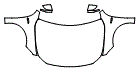 Full Hood, Fender and Mirror Kit pattern for the 2026 Mercedes Benz CLA Coupe