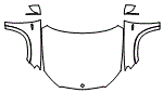 Full Hood, Fender and Mirror Kit pattern for the 2026 Mercedes Benz GLE Coupe