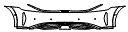 Bumper Kit pattern for the 2026 Lucid Air