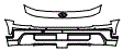 Bumper Kit pattern for the 2027 Hyundai Palisade