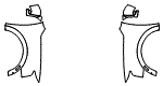 Full Fender and Mirror Kit pattern for the 2027 Hyundai Palisade