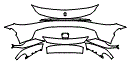 Bumper Kit pattern for the 2027 Ferrari Amalfi