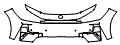 Bumper Kit pattern for the 2026 Toyota C-HR
