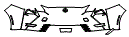 Bumper Kit pattern for the 2026 Lexus ES