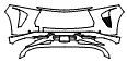 Bumper Kit pattern for the 2027 Infiniti QX65