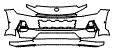 Bumper Kit pattern for the 2026 Toyota RAV4