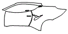 Door and Rear Fender Kit pattern for the 2026 Lotus Emira