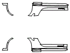 Rocker Panel Kit pattern for the 2027 Porsche 911 (992.2)