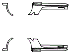 Rocker Panel Kit pattern for the 2027 Porsche 911 (992.2)