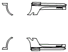 Rocker Panel Kit pattern for the 2027 Porsche 911 (992.2)