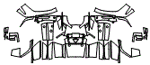 Rear Diffuser Kit pattern for the 2026 Ferrari F80