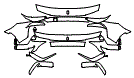 Bumper Kit pattern for the 2027 Ferrari 849 Testarossa