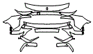 Bumper Kit pattern for the 2027 Ferrari 849 Testarossa