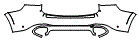 Rear Bumper Kit pattern for the 2026 Mercedes Benz GLS SUV