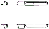 Rocker Panel Kit pattern for the 2026 GMC Sierra 1500