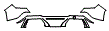 Rear Bumper Kit pattern for the 2027 Kia EV5