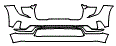 Bumper Kit pattern for the 2027 GMC Acadia