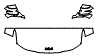 Hood, Fender and Mirror Kit pattern for the 2027 Kia Seltos