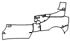 Door and Rear Fender Kit pattern for the 2026 Maserati MCXtrema