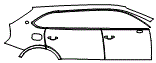 Door and Rear Fender Kit pattern for the 2026 Bentley Bentayga EWB