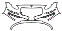 Bumper Kit pattern for the 2027 Bentley Flying Spur