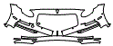 Bumper Kit pattern for the 2027 Bentley Flying Spur