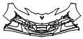 Bumper Kit pattern for the 2027 Chevrolet Corvette