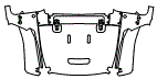 Full Hood and Fender Kit pattern for the 2026 Jeep Wrangler