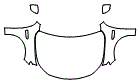 Full Hood, Fender and Mirror Kit pattern for the 2027 Mercedes Benz CLA Electric Sedan