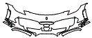 Bumper Kit pattern for the 2026 Ferrari 296 Speciale
