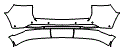 Rear Bumper Kit pattern for the 2026 Jeep Grand Cherokee