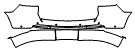 Rear Bumper Kit pattern for the 2026 Jeep Grand Cherokee L
