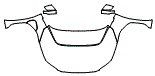 Full Hood, Fender and Mirror Kit pattern for the 2027 Subaru Trailseeker