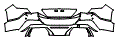 Rear Bumper Kit pattern for the 2027 Kia EV5