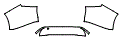 Rear Bumper Kit pattern for the 2026 Toyota Grand Highlander