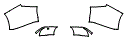 Rear Bumper Kit pattern for the 2026 Toyota Grand Highlander