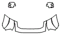 Hood, Fender and Mirror Kit pattern for the 2026 Ford Bronco