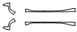Rocker Panel Kit pattern for the 2027 Kia Seltos