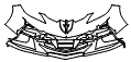 Bumper Kit pattern for the 2027 Chevrolet Corvette