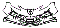 Bumper Kit pattern for the 2027 Chevrolet Corvette