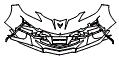 Bumper Kit pattern for the 2027 Chevrolet Corvette