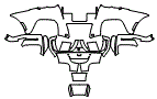 Rear Bumper Kit pattern for the 2026 Ferrari 12Cilindri