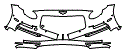 Bumper Kit pattern for the 2027 Bentley Flying Spur